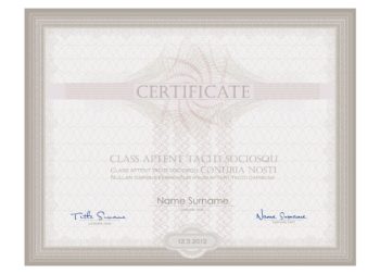 Day’s Certificate